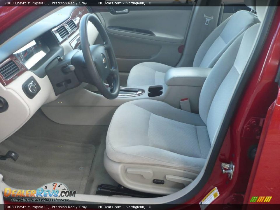 2008 Chevrolet Impala LT Precision Red / Gray Photo #6