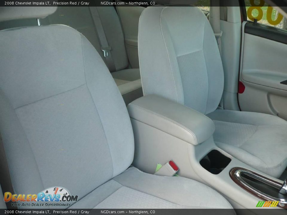 2008 Chevrolet Impala LT Precision Red / Gray Photo #8