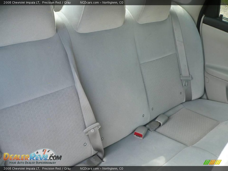 2008 Chevrolet Impala LT Precision Red / Gray Photo #9