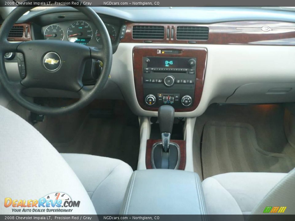 2008 Chevrolet Impala LT Precision Red / Gray Photo #10