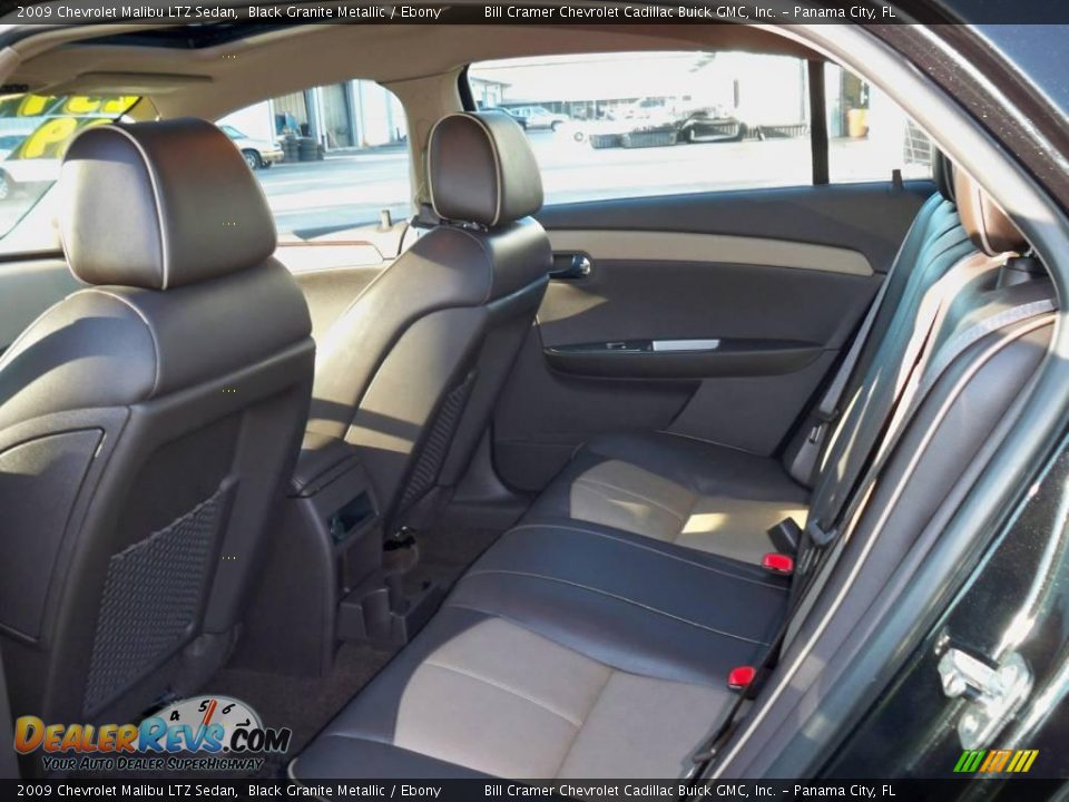 2009 Chevrolet Malibu LTZ Sedan Black Granite Metallic / Ebony Photo #5