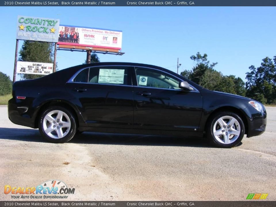2010 Chevrolet Malibu LS Sedan Black Granite Metallic / Titanium Photo #5