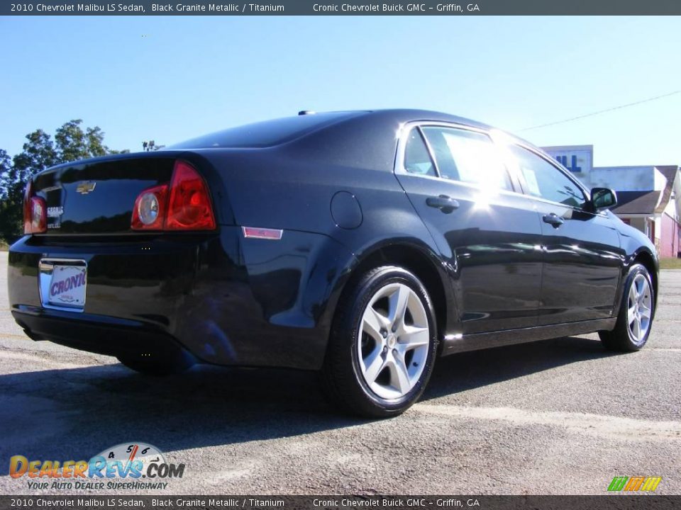 2010 Chevrolet Malibu LS Sedan Black Granite Metallic / Titanium Photo #6