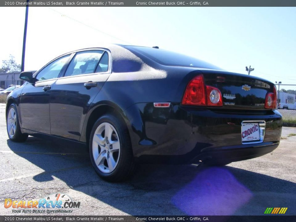 2010 Chevrolet Malibu LS Sedan Black Granite Metallic / Titanium Photo #8