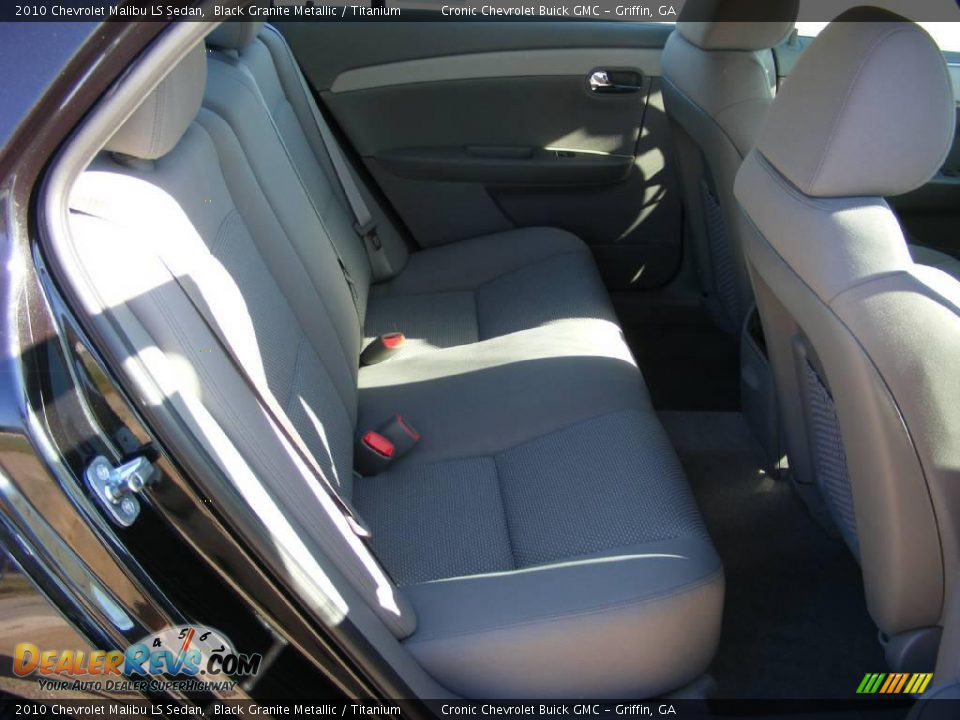 2010 Chevrolet Malibu LS Sedan Black Granite Metallic / Titanium Photo #12
