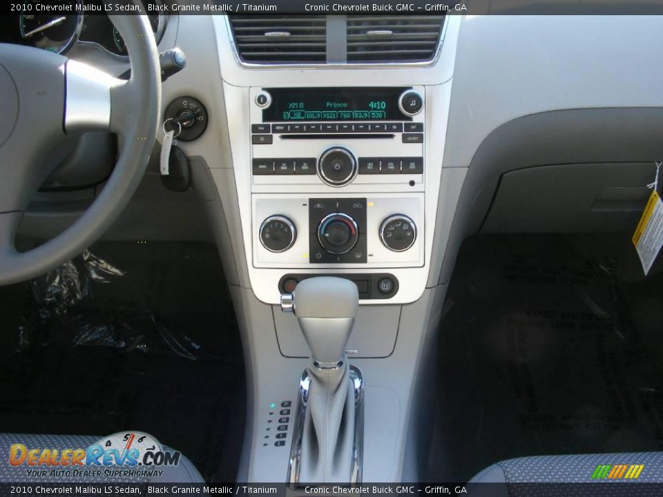 2010 Chevrolet Malibu LS Sedan Black Granite Metallic / Titanium Photo #14
