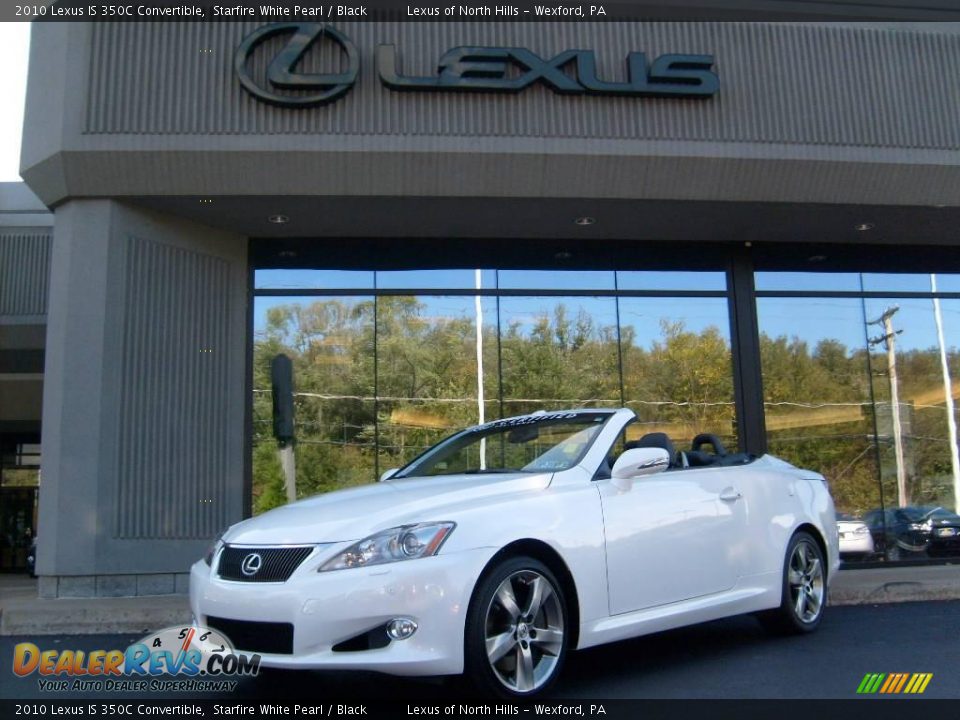 2010 Lexus IS 350C Convertible Starfire White Pearl / Black Photo #1