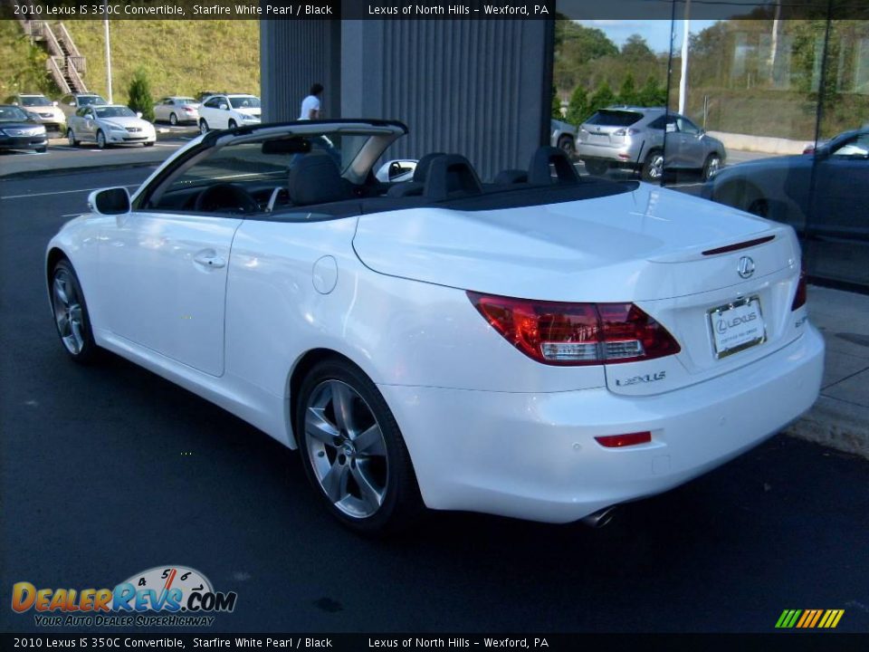 2010 Lexus IS 350C Convertible Starfire White Pearl / Black Photo #3