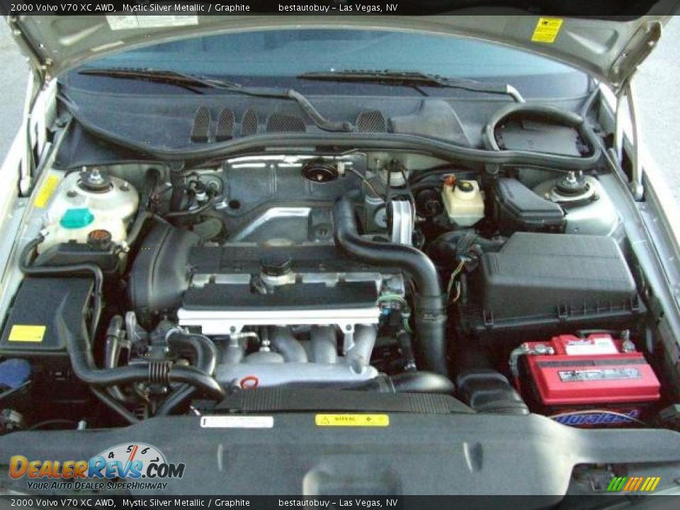 2000 Volvo V70 XC AWD Mystic Silver Metallic / Graphite Photo #2