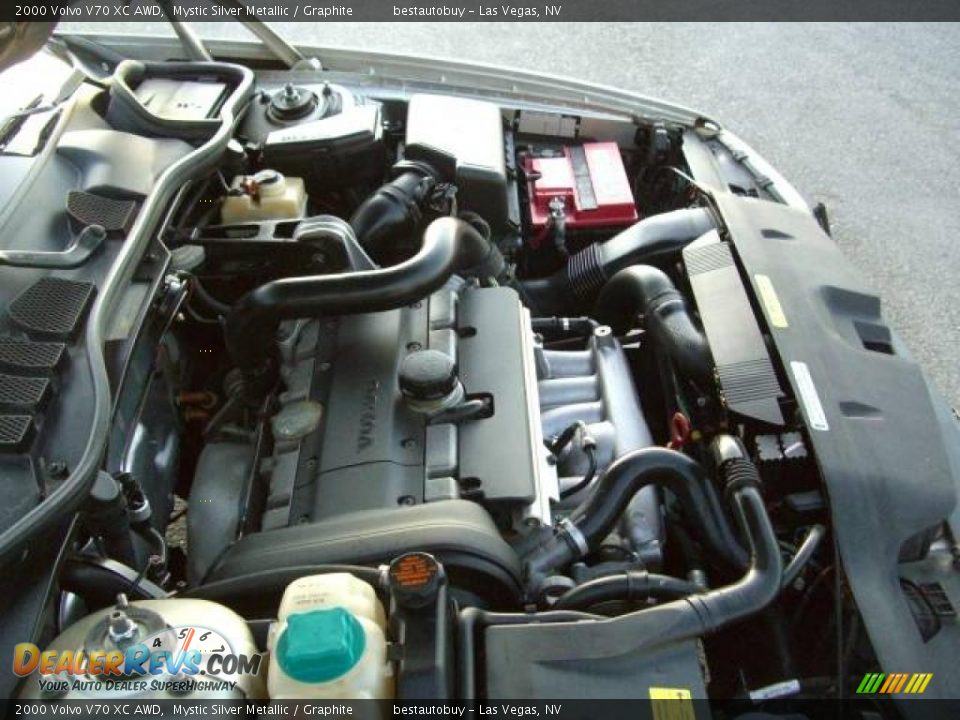 2000 Volvo V70 XC AWD Mystic Silver Metallic / Graphite Photo #4
