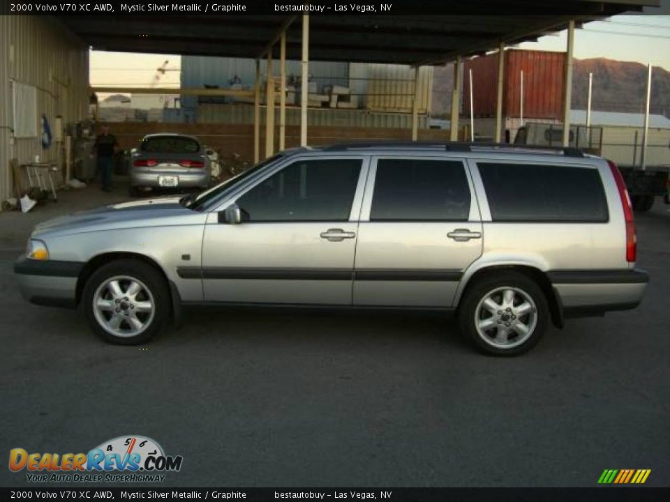 2000 Volvo V70 XC AWD Mystic Silver Metallic / Graphite Photo #6