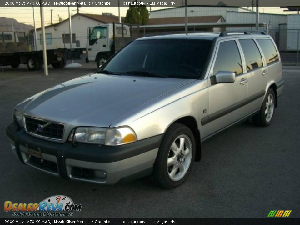 2000 Volvo V70 XC AWD Mystic Silver Metallic / Graphite Photo #7