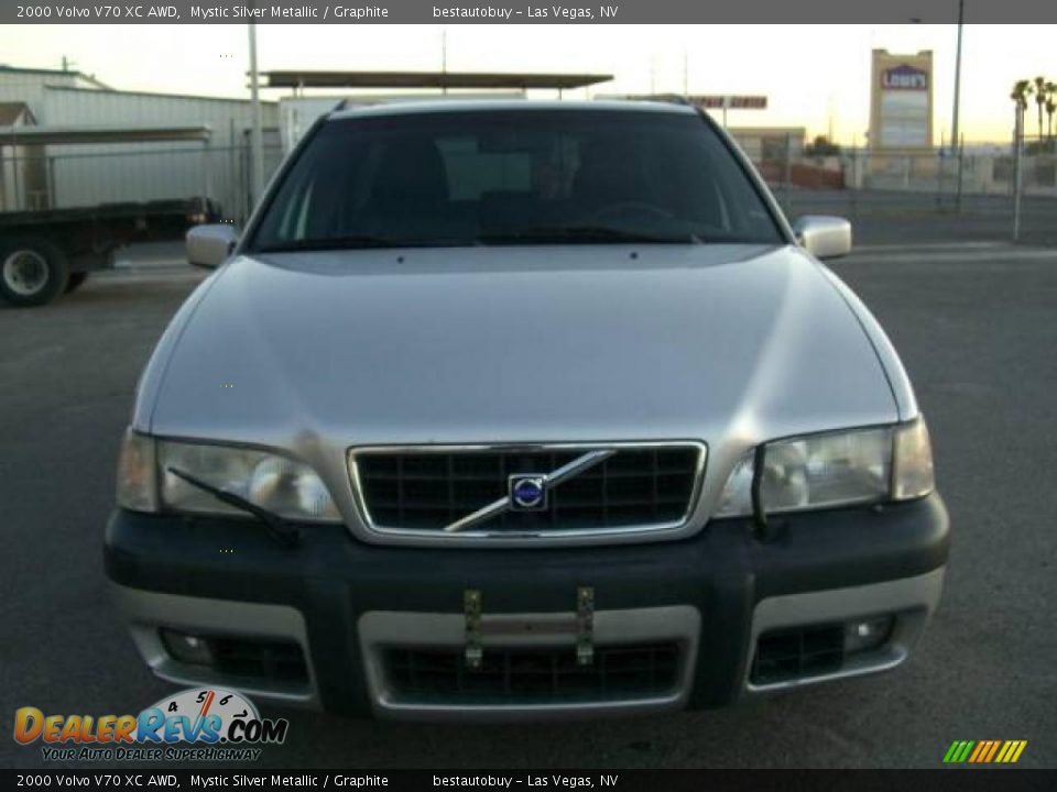 2000 Volvo V70 XC AWD Mystic Silver Metallic / Graphite Photo #8