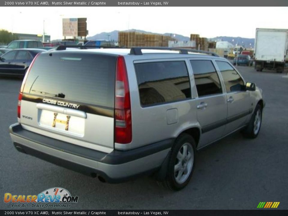 2000 Volvo V70 XC AWD Mystic Silver Metallic / Graphite Photo #11