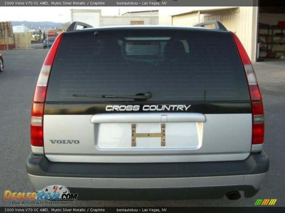2000 Volvo V70 XC AWD Mystic Silver Metallic / Graphite Photo #12