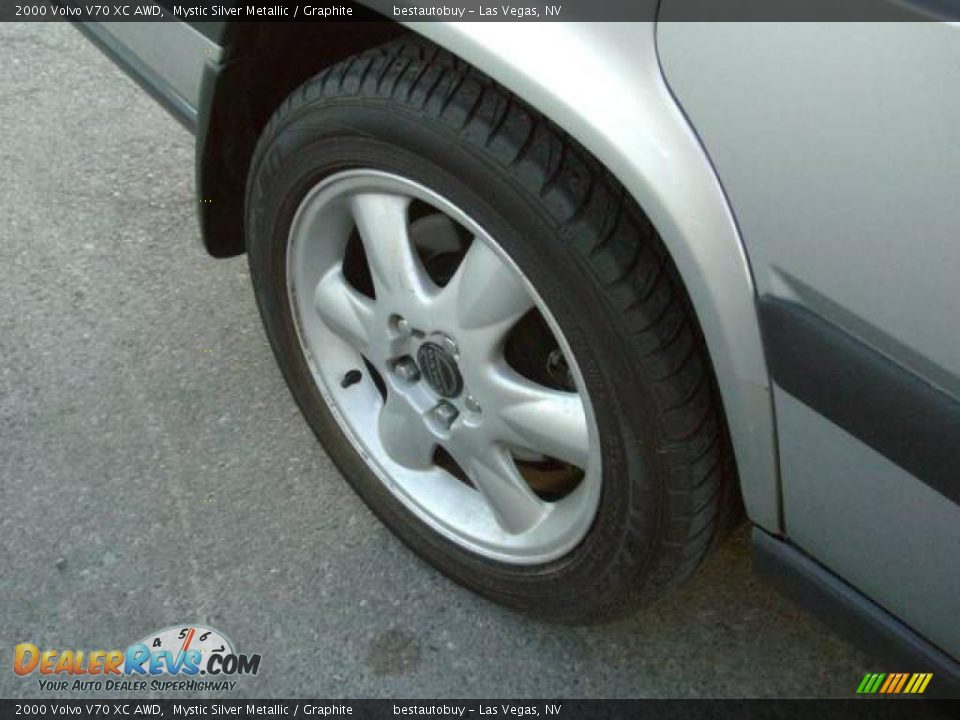 2000 Volvo V70 XC AWD Mystic Silver Metallic / Graphite Photo #18