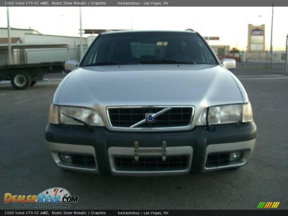 2000 Volvo V70 XC AWD Mystic Silver Metallic / Graphite Photo #25