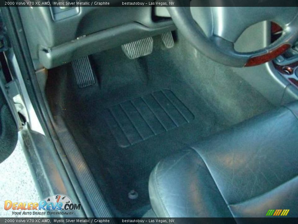 2000 Volvo V70 XC AWD Mystic Silver Metallic / Graphite Photo #31