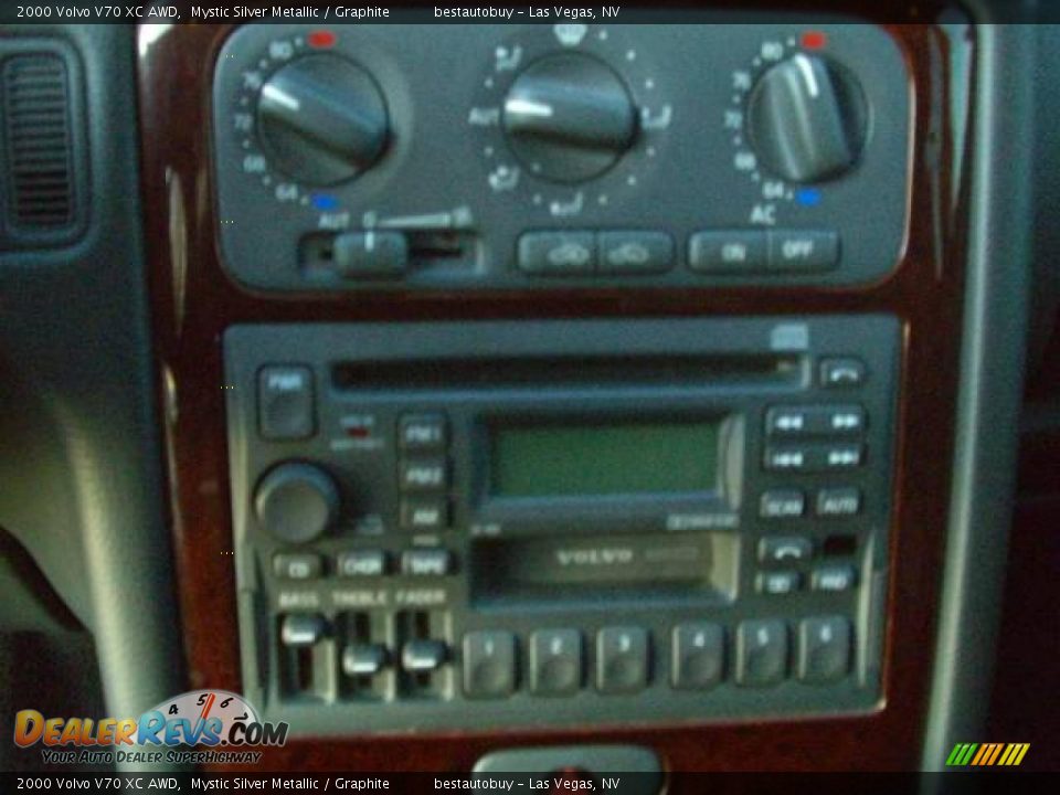 2000 Volvo V70 XC AWD Mystic Silver Metallic / Graphite Photo #33