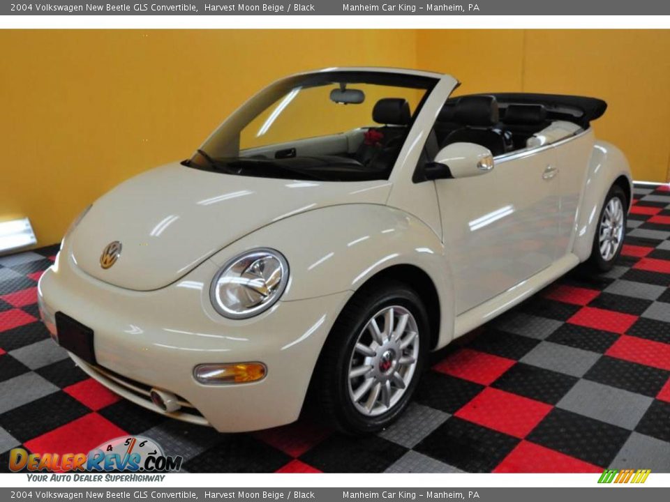 2004 Volkswagen New Beetle GLS Convertible Harvest Moon Beige / Black Photo #7
