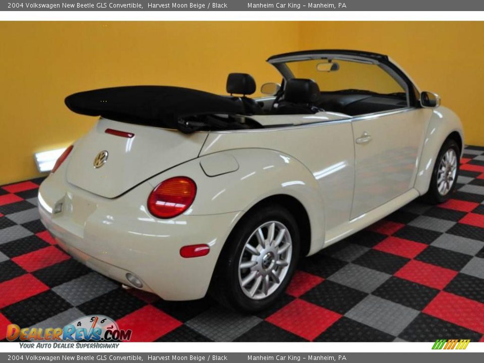2004 Volkswagen New Beetle GLS Convertible Harvest Moon Beige / Black Photo #8