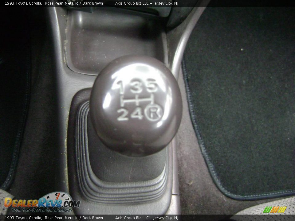 1993 Toyota Corolla Rose Pearl Metallic / Dark Brown Photo #19