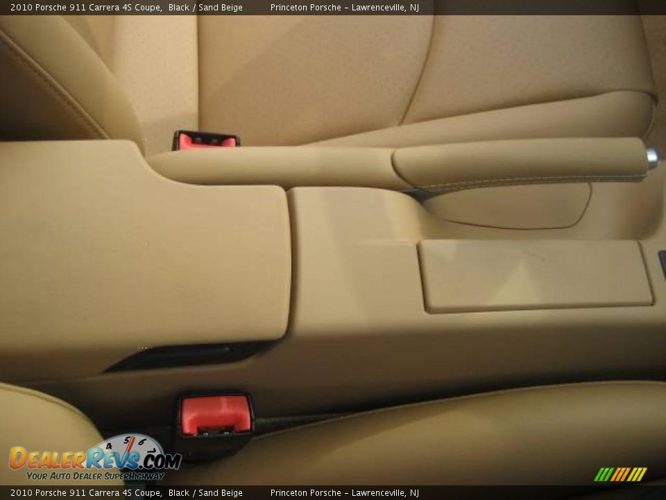 2010 Porsche 911 Carrera 4S Coupe Black / Sand Beige Photo #22