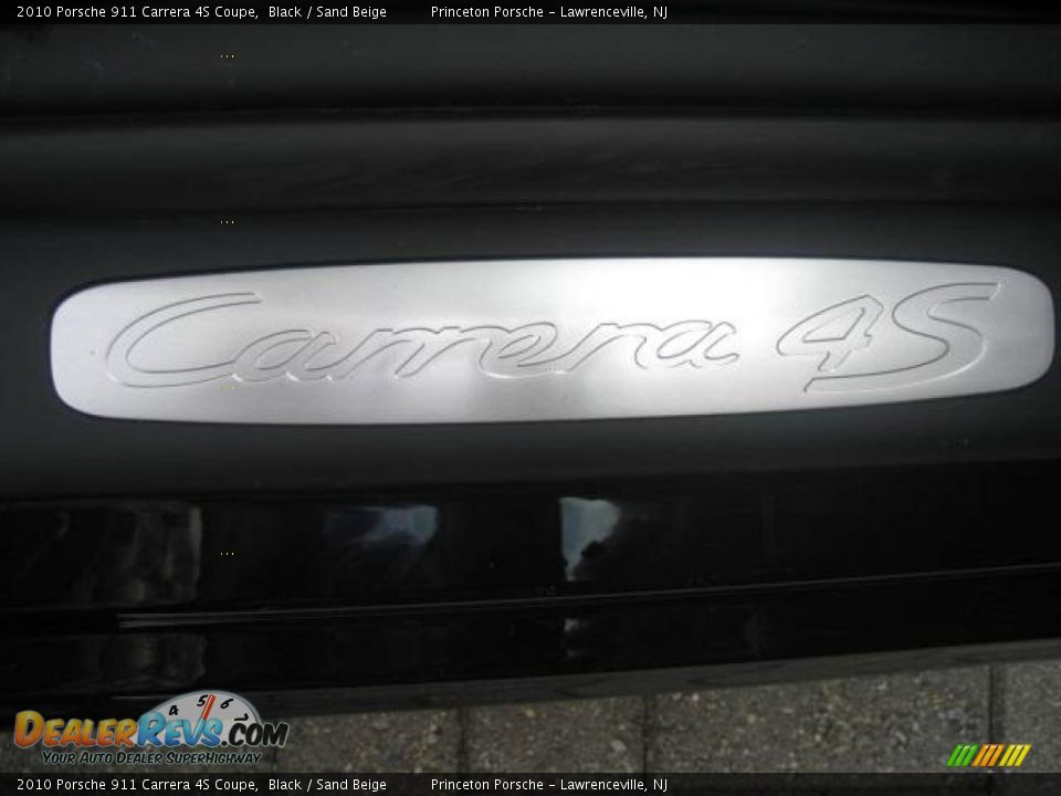2010 Porsche 911 Carrera 4S Coupe Black / Sand Beige Photo #26