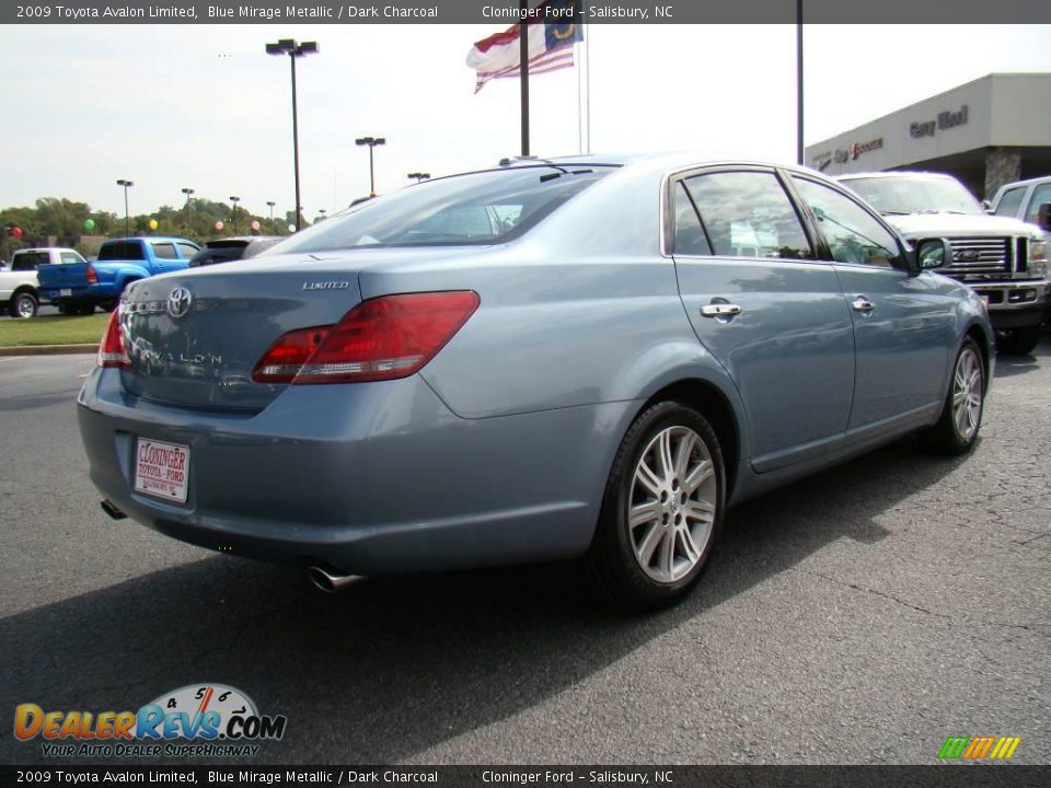 2009 Toyota Avalon Limited Blue Mirage Metallic / Dark Charcoal Photo #3