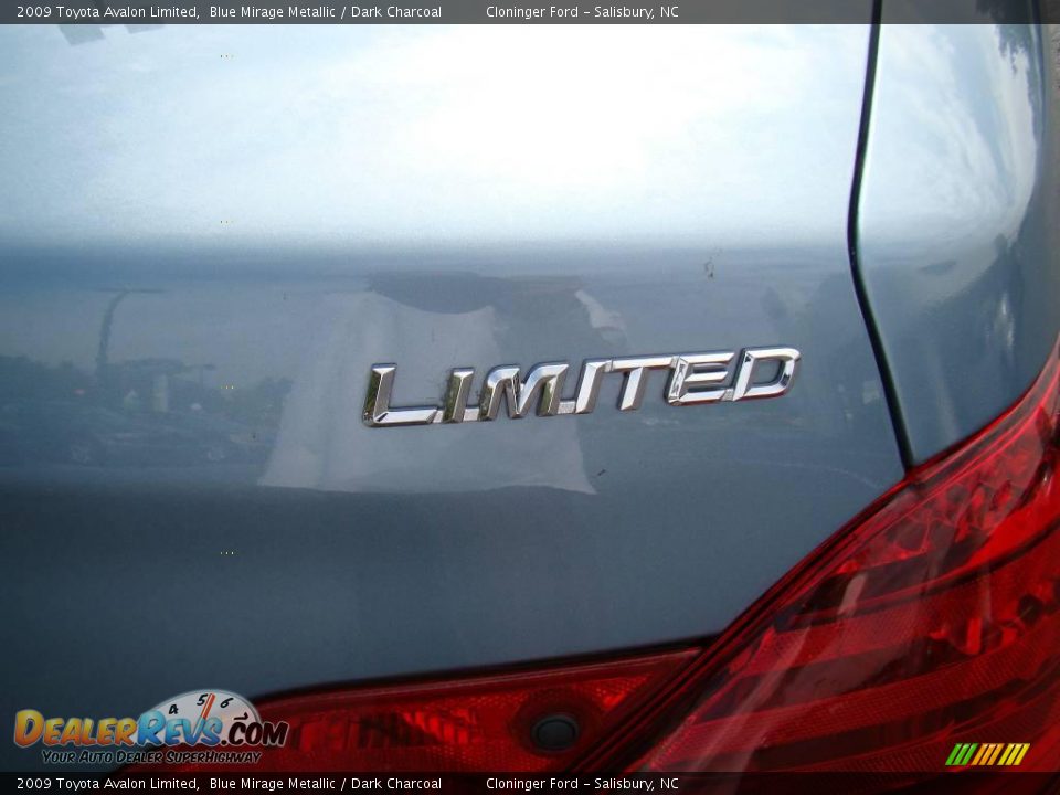 2009 Toyota Avalon Limited Blue Mirage Metallic / Dark Charcoal Photo #14