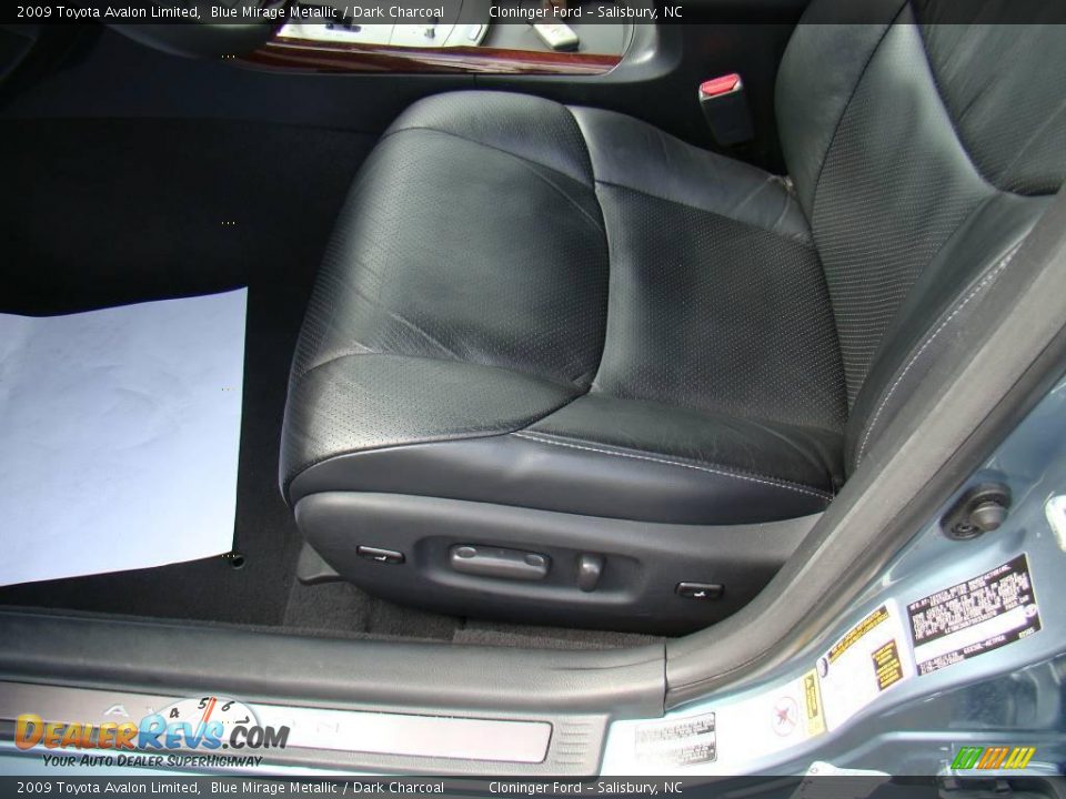 2009 Toyota Avalon Limited Blue Mirage Metallic / Dark Charcoal Photo #16