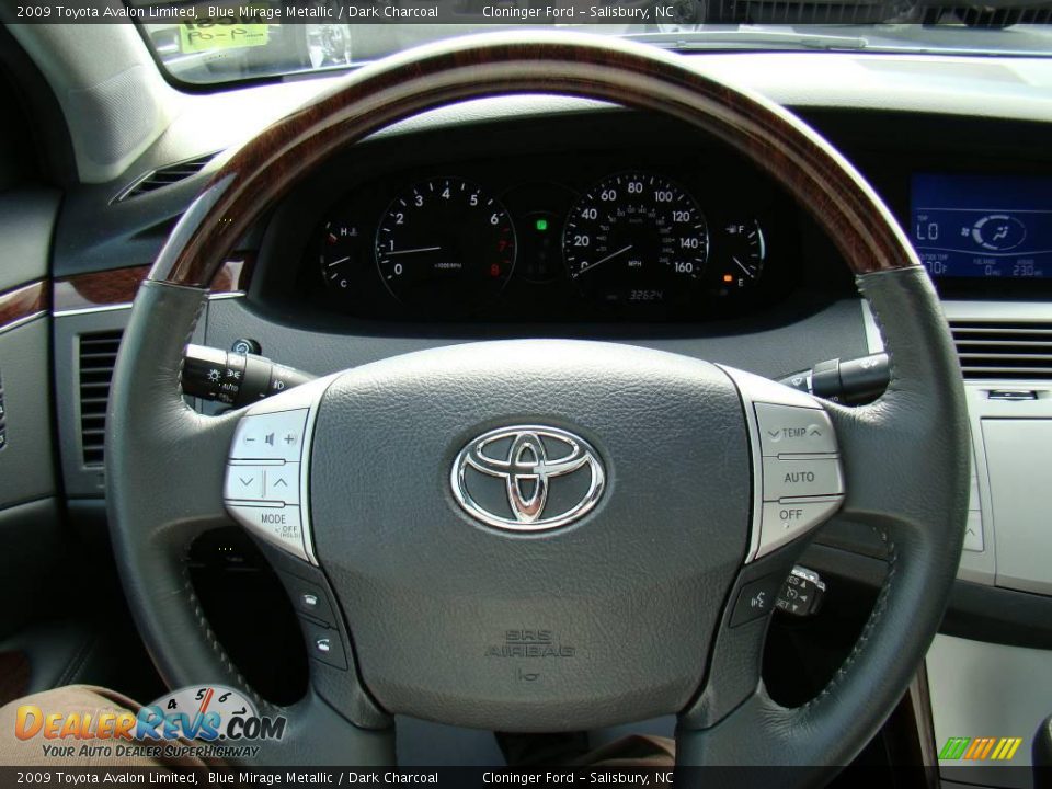 2009 Toyota Avalon Limited Blue Mirage Metallic / Dark Charcoal Photo #19