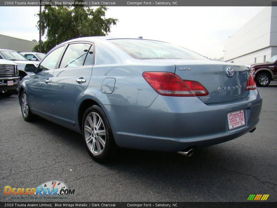 2009 Toyota Avalon Limited Blue Mirage Metallic / Dark Charcoal Photo #28