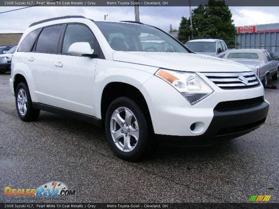 2008 Suzuki XL7 Pearl White Tri Coat Metallic / Grey Photo #1