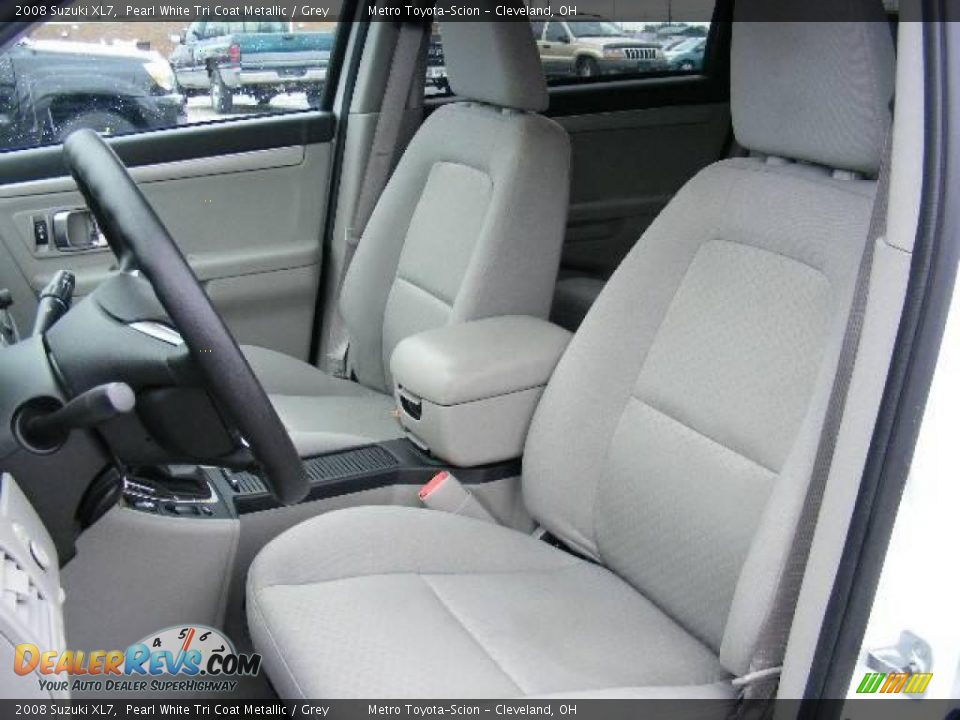 2008 Suzuki XL7 Pearl White Tri Coat Metallic / Grey Photo #9
