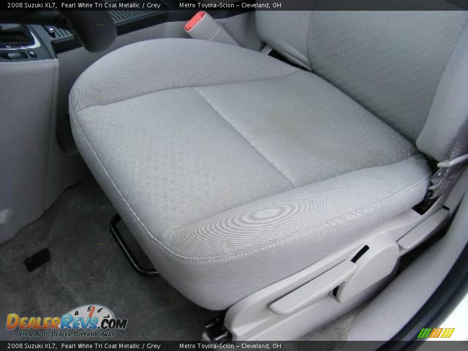 2008 Suzuki XL7 Pearl White Tri Coat Metallic / Grey Photo #10