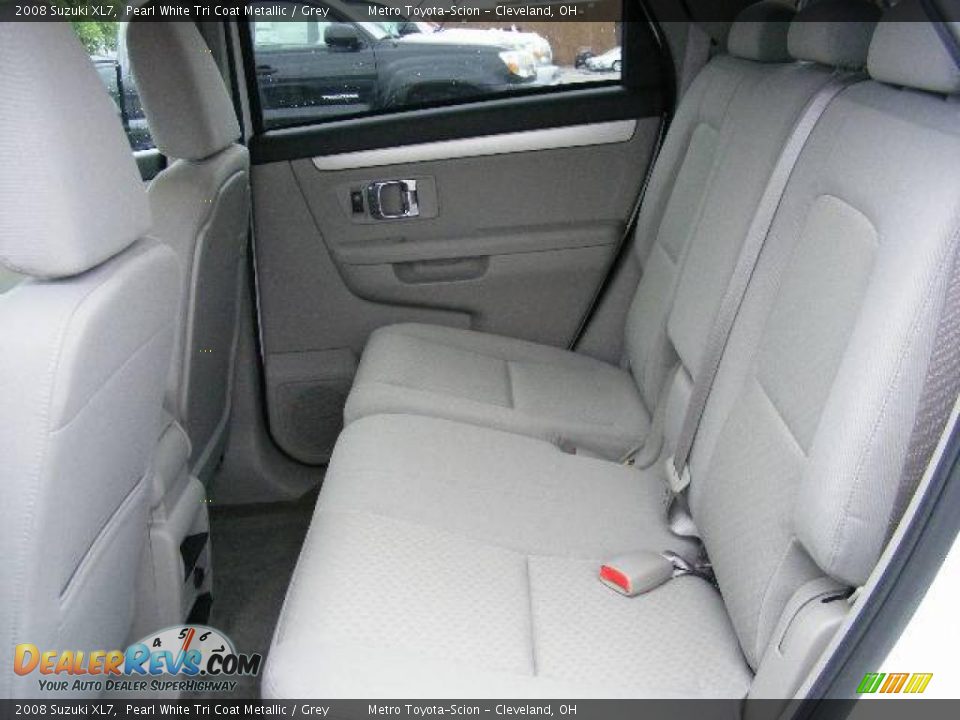 2008 Suzuki XL7 Pearl White Tri Coat Metallic / Grey Photo #11