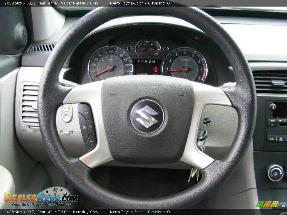 2008 Suzuki XL7 Pearl White Tri Coat Metallic / Grey Photo #15