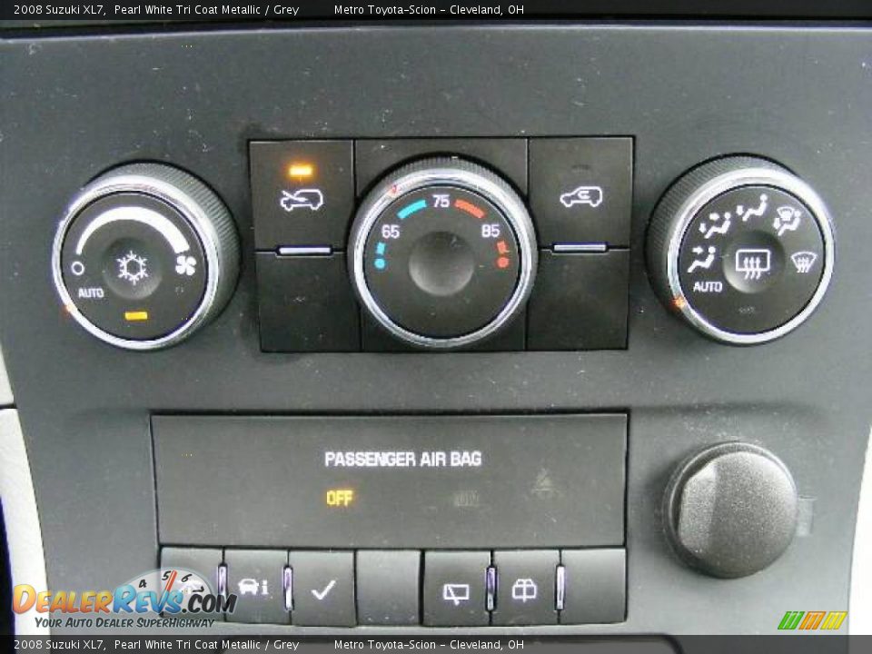 2008 Suzuki XL7 Pearl White Tri Coat Metallic / Grey Photo #20