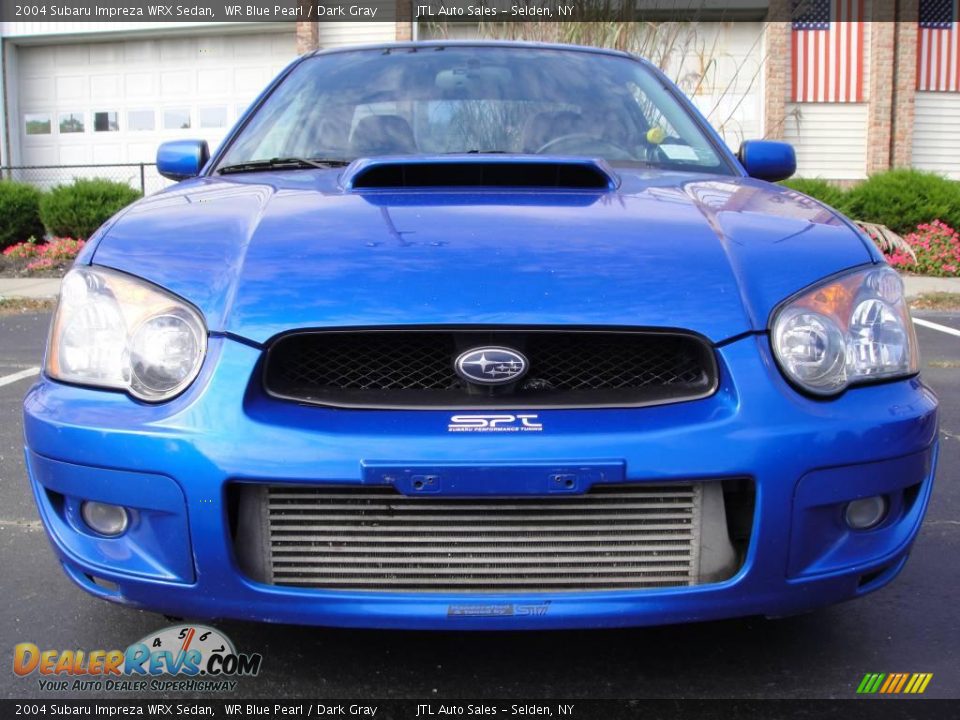 2004 Subaru Impreza WRX Sedan WR Blue Pearl / Dark Gray Photo #2