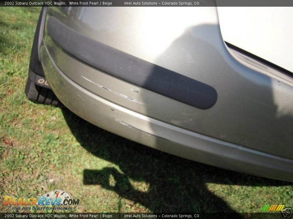 2002 Subaru Outback VDC Wagon White Frost Pearl / Beige Photo #21