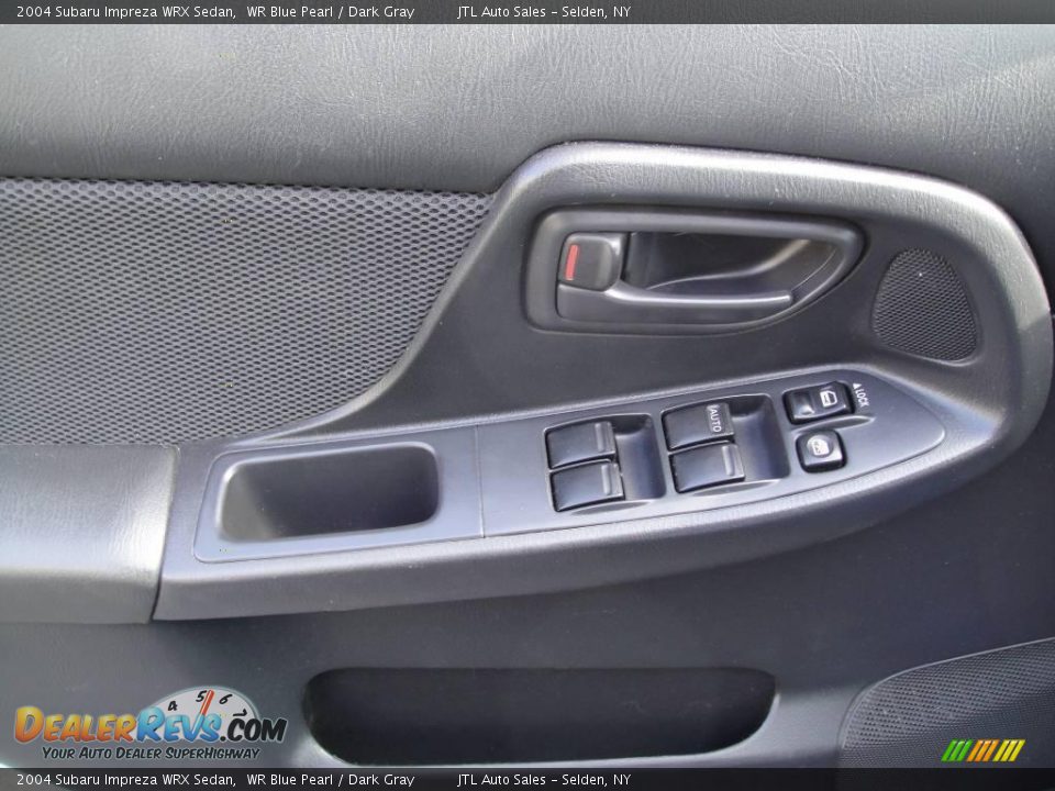 2004 Subaru Impreza WRX Sedan WR Blue Pearl / Dark Gray Photo #9