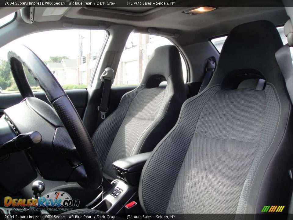 2004 Subaru Impreza WRX Sedan WR Blue Pearl / Dark Gray Photo #10