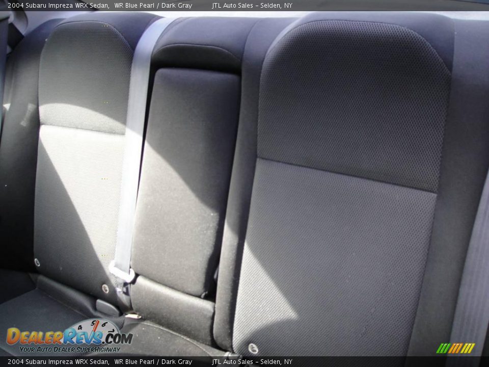 2004 Subaru Impreza WRX Sedan WR Blue Pearl / Dark Gray Photo #13