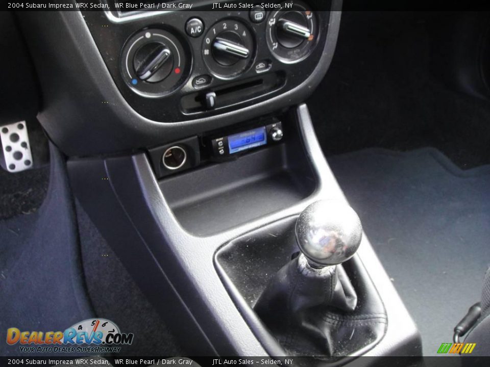 2004 Subaru Impreza WRX Sedan WR Blue Pearl / Dark Gray Photo #14