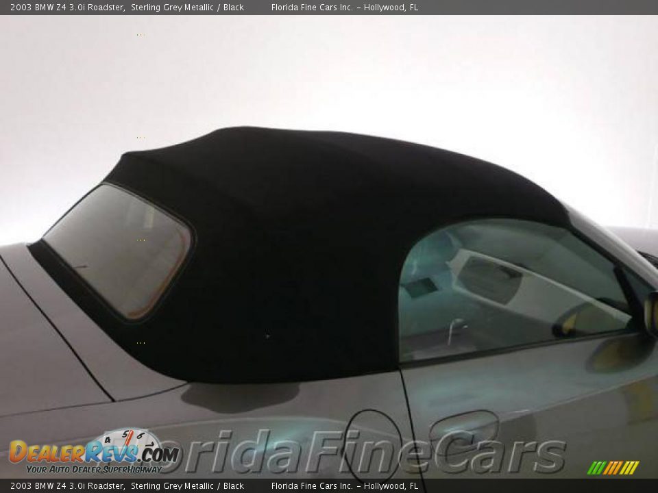 2003 BMW Z4 3.0i Roadster Sterling Grey Metallic / Black Photo #9