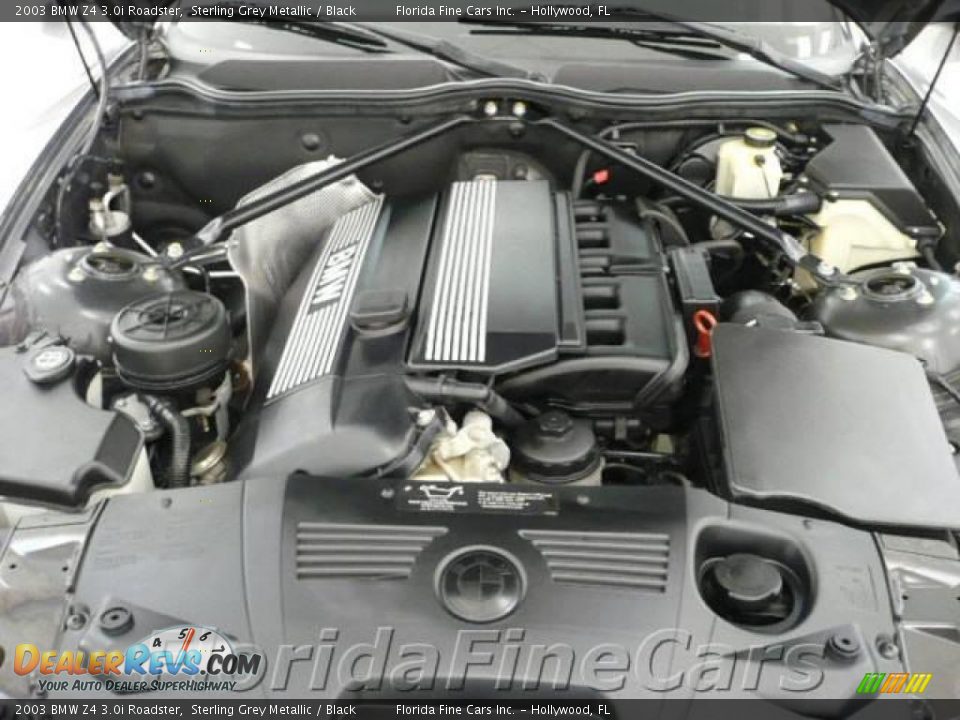 2003 BMW Z4 3.0i Roadster Sterling Grey Metallic / Black Photo #10