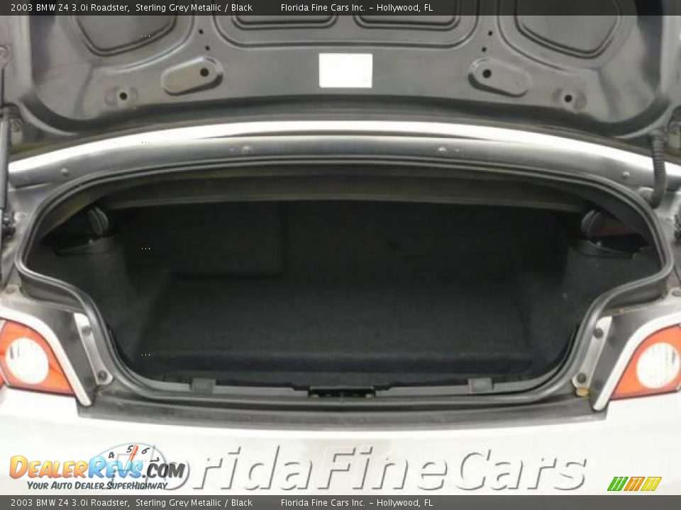 2003 BMW Z4 3.0i Roadster Sterling Grey Metallic / Black Photo #11