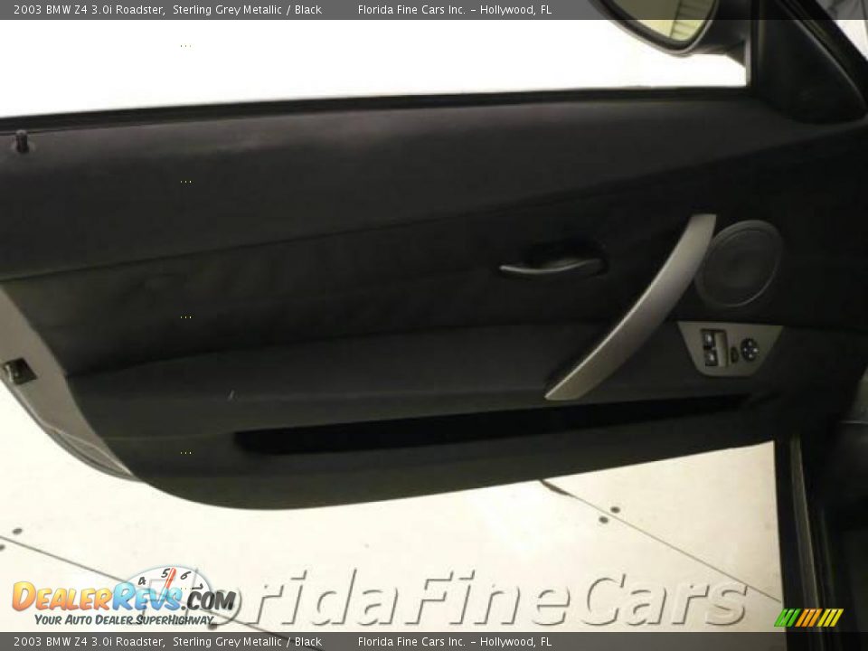 2003 BMW Z4 3.0i Roadster Sterling Grey Metallic / Black Photo #12