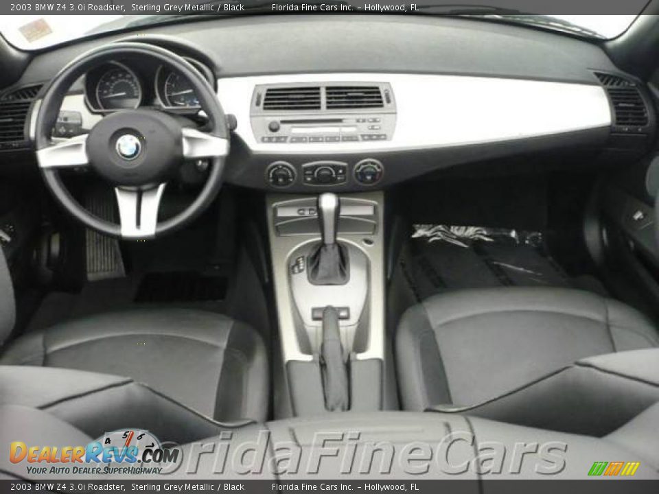 2003 BMW Z4 3.0i Roadster Sterling Grey Metallic / Black Photo #15